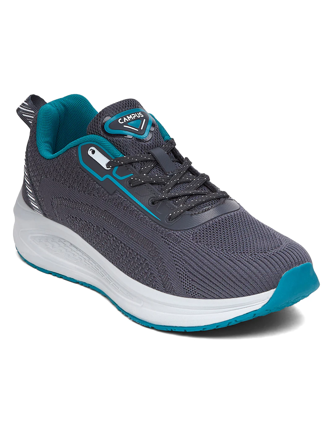 PLUSH Grey Men's Running Shoes - Image 2