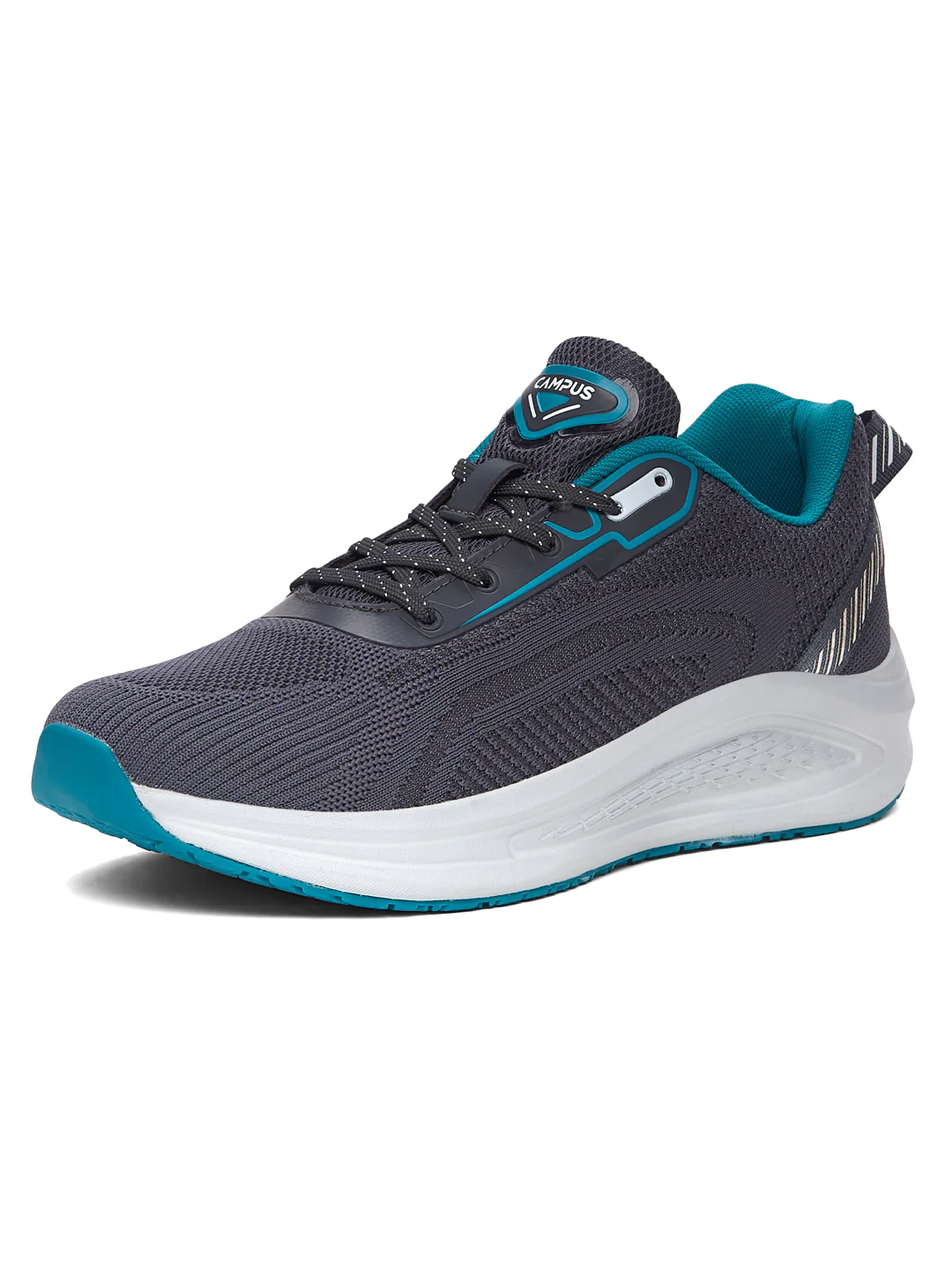 PLUSH Grey Men's Running Shoes - Image 5