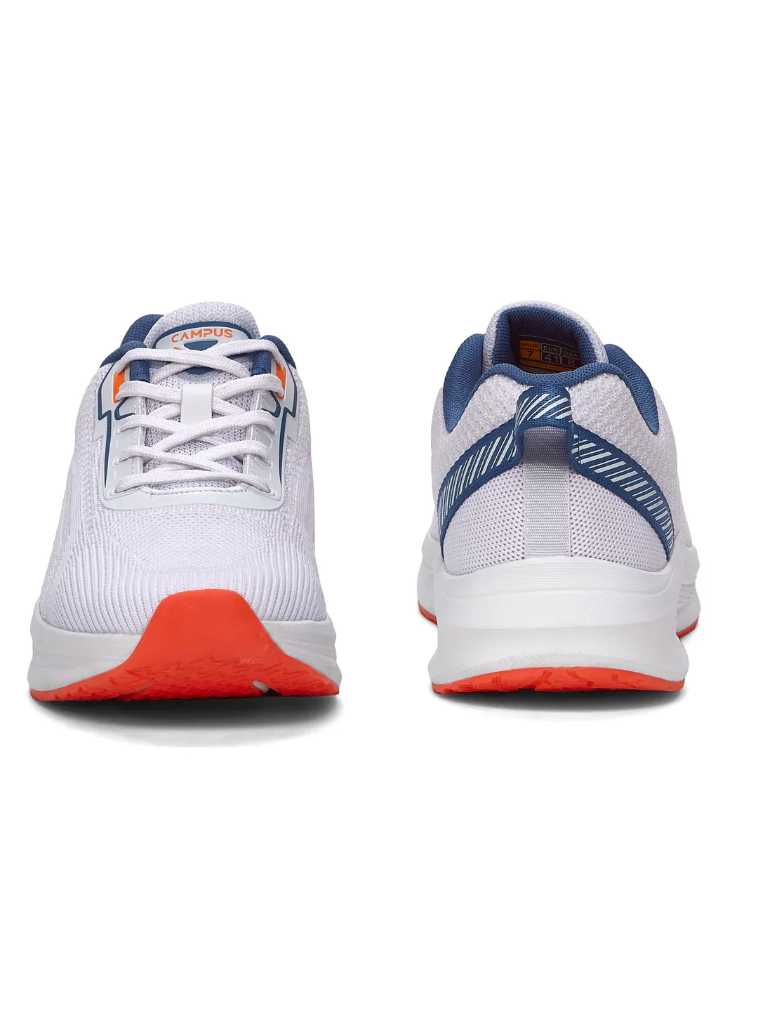 PLUSH White Men's Running Shoes - Image 3