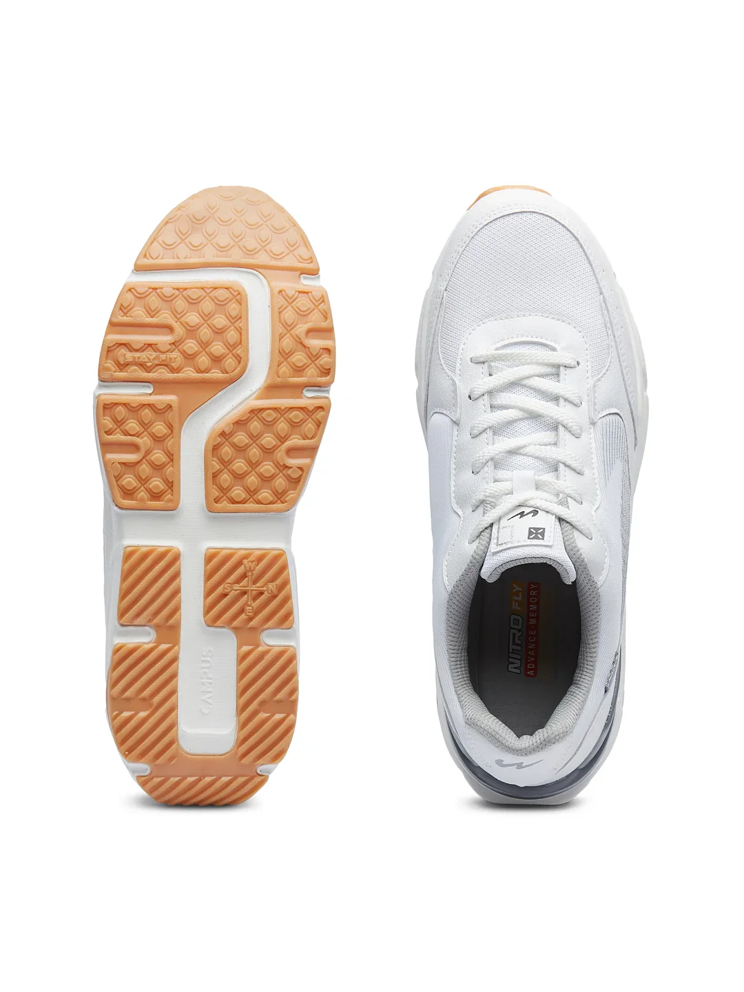 POD White Men's Sneakers - Image 5
