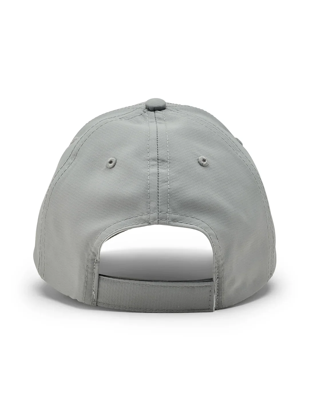 Polyester Solid Grey Unisex Cap - Image 2