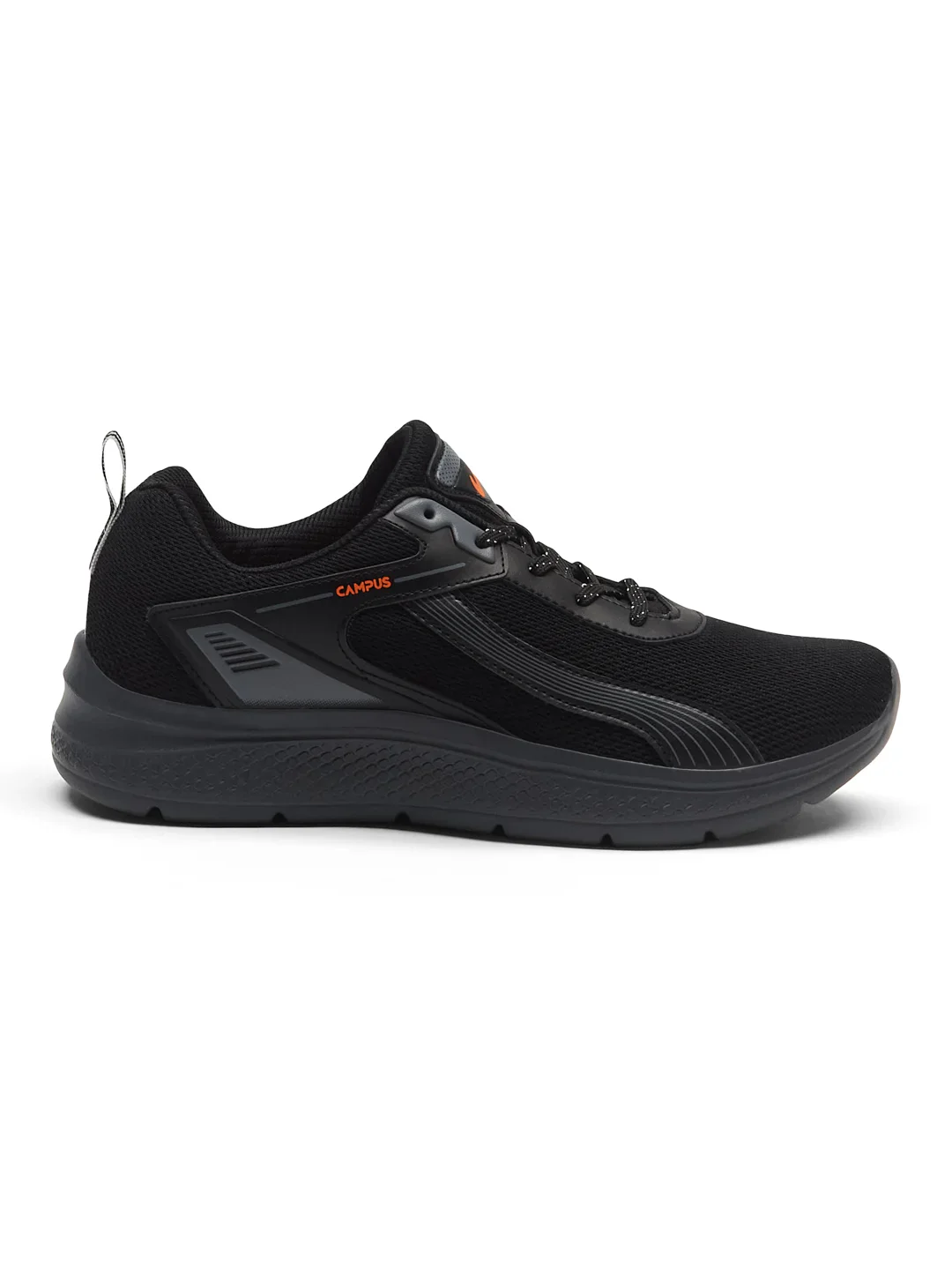 PORT Black Men's Running Shoes - Image 2