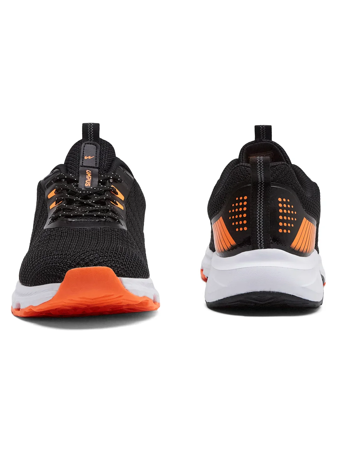 PORTAL Black Men's Running Shoes - Image 4