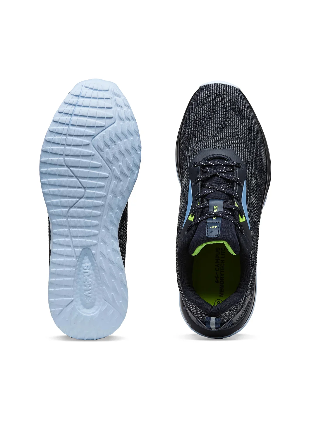 PREXTON Navy Men's Running Shoes - Image 5
