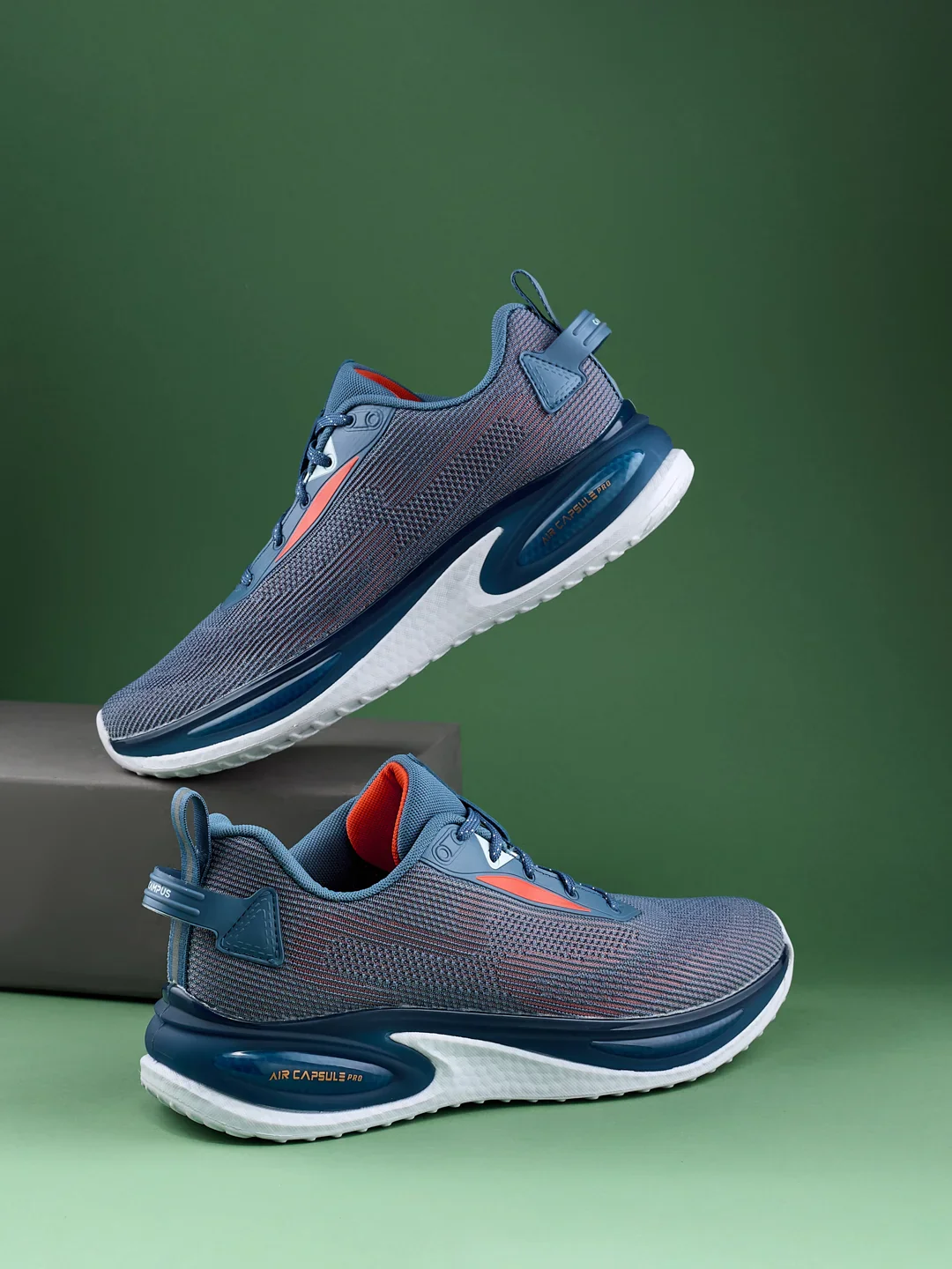 PREXTON Blue Men's Running Shoes