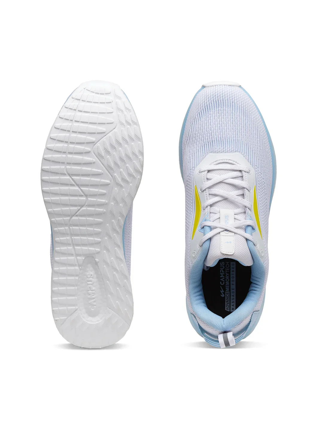 PREXTON White Men's Running Shoes - Image 5