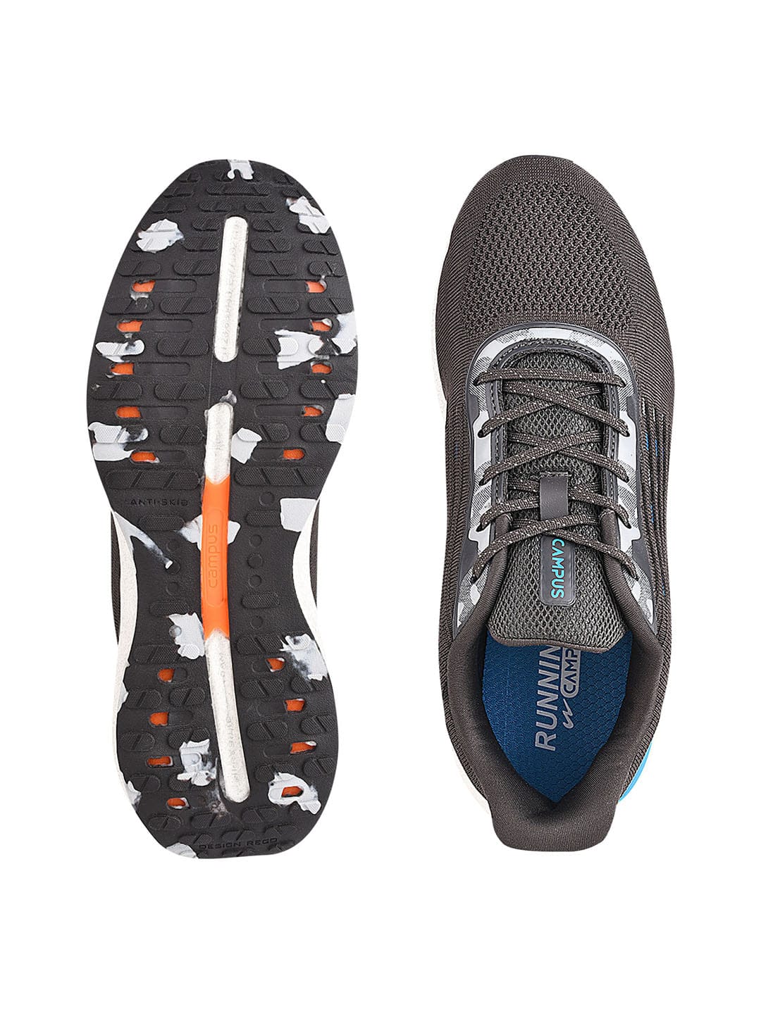 RAMPAGE Grey Men's Running Shoes - Image 4