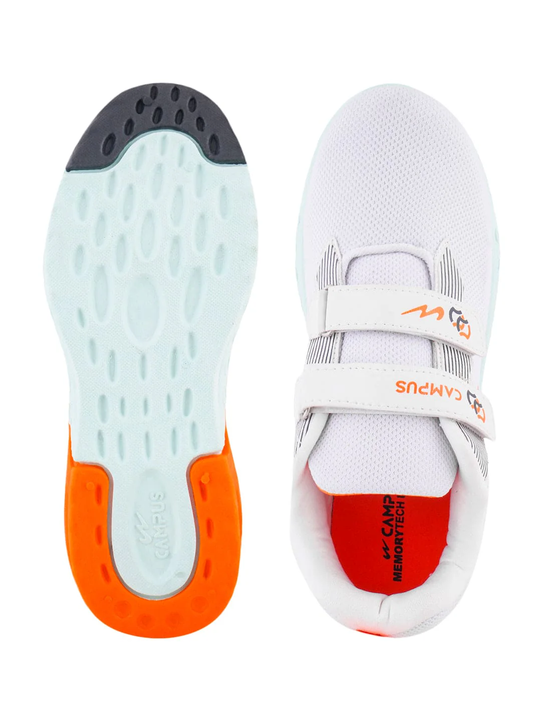 PT-106V White Child Running Shoes - Image 4