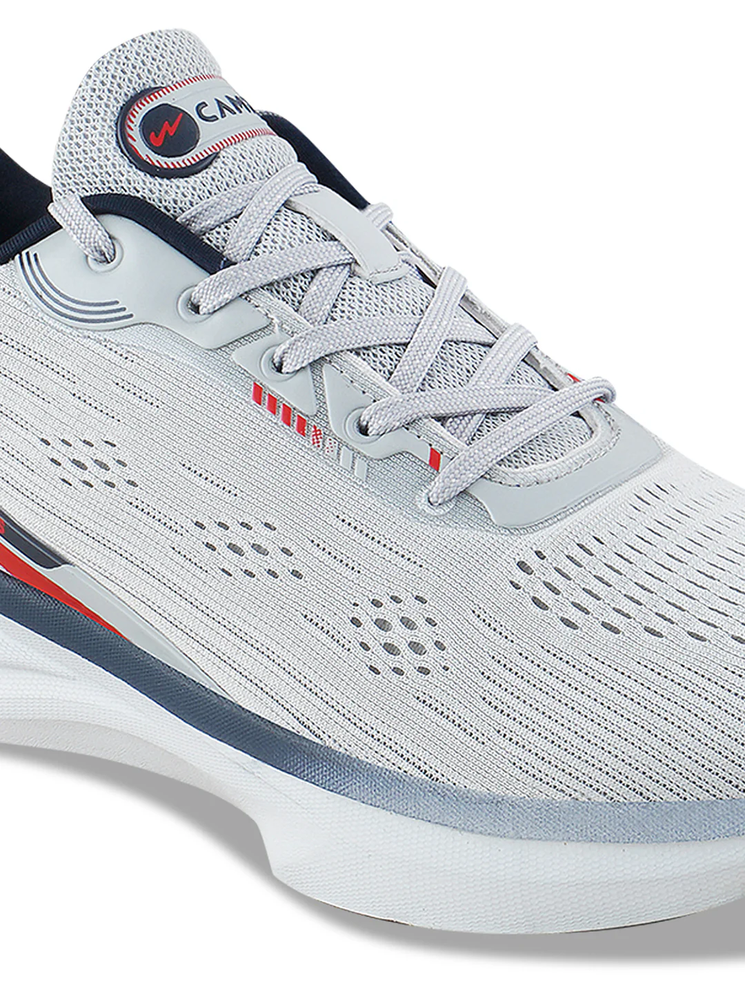 PYTHON Grey Men's Sports Shoes - Image 4