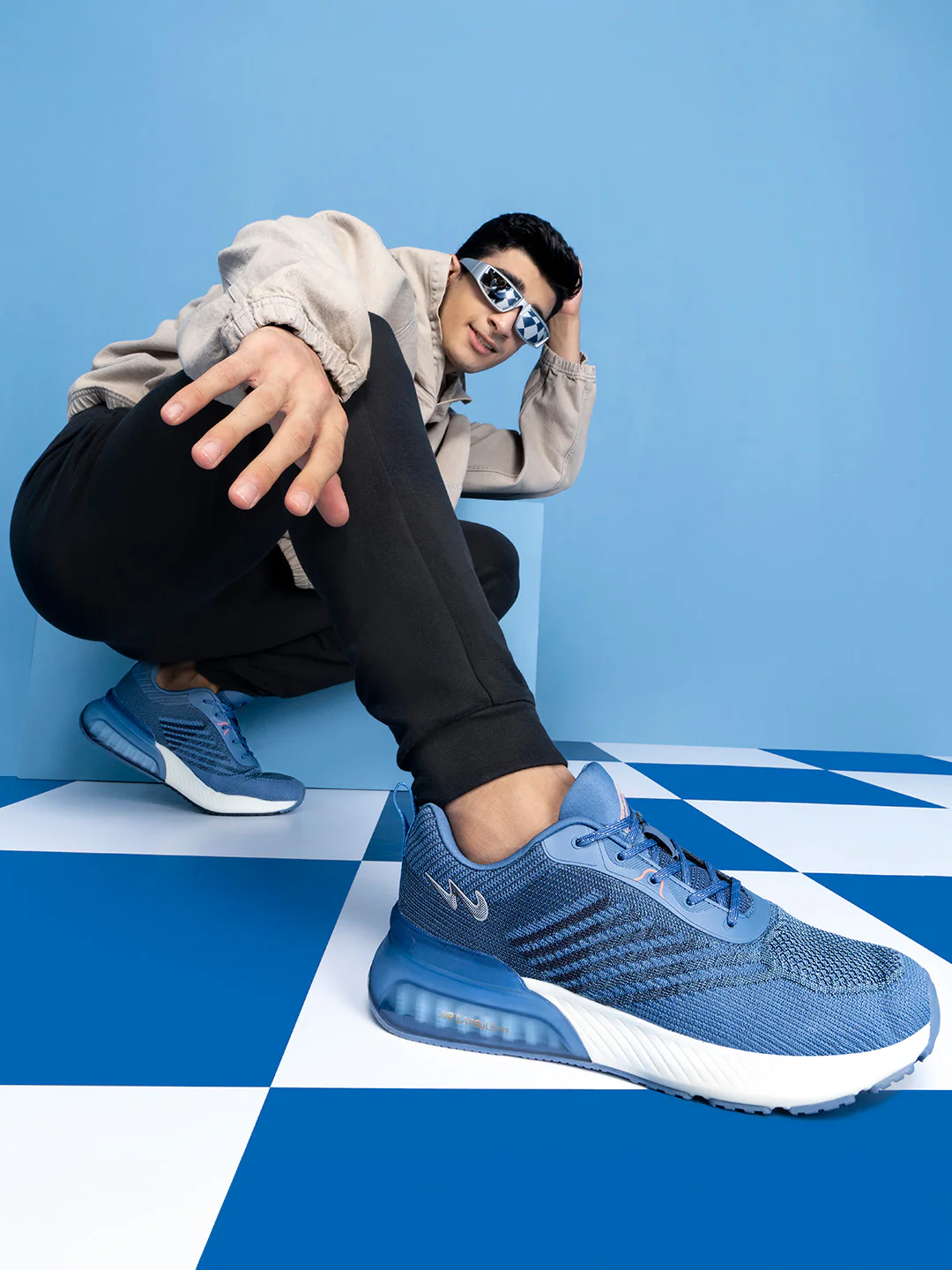 RAFE Blue Men's Sports Shoes - Image 6