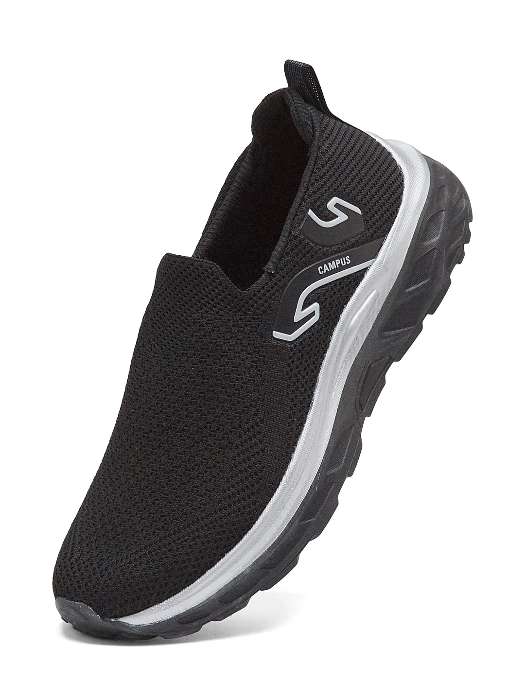 RALKO Black Men's Walking Shoes - Image 3
