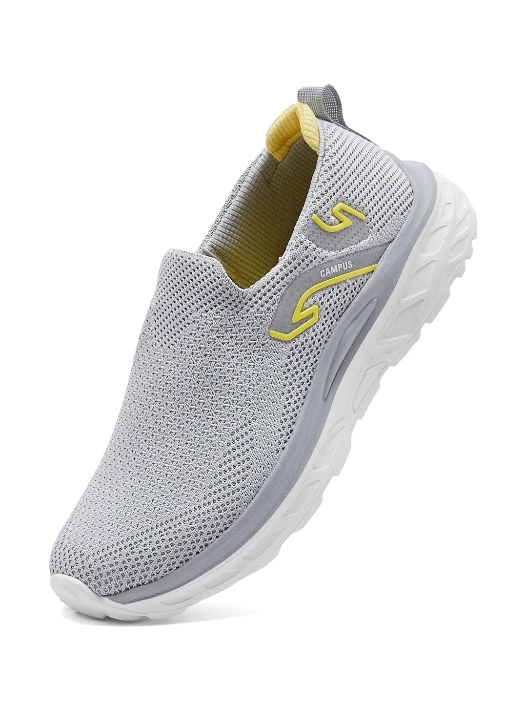 RALKO Grey Men's Walking Shoes - Image 3