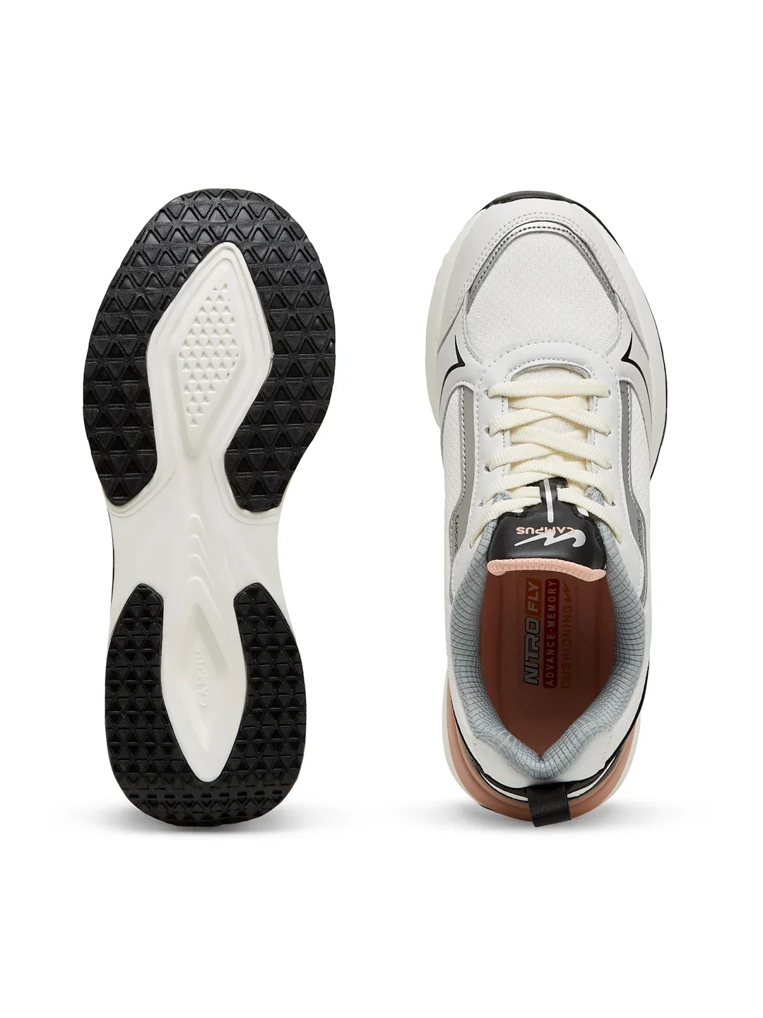 RASSLE White Women's Sneakers - Image 5