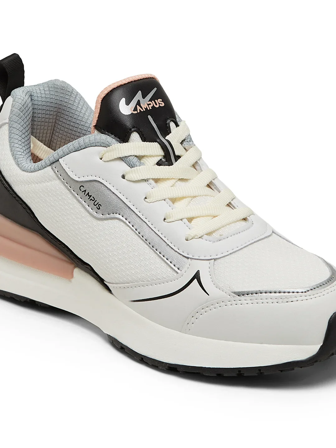 RASSLE White Women's Sneakers - Image 7