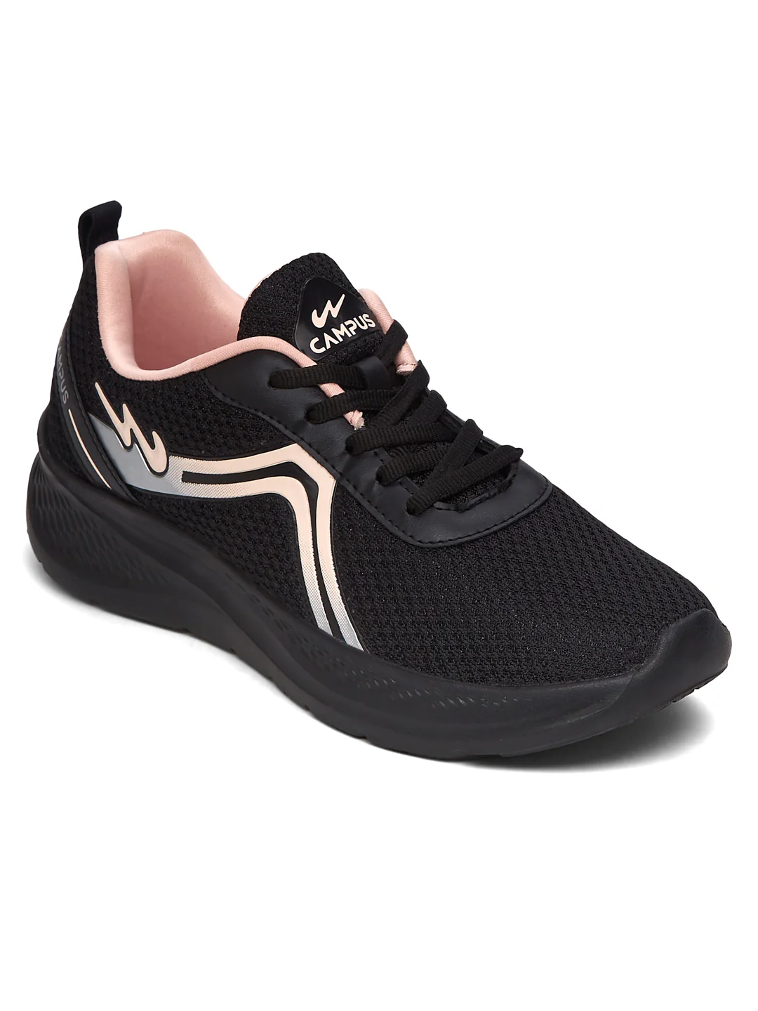 RAYE Black Women's Running Shoes - Image 2