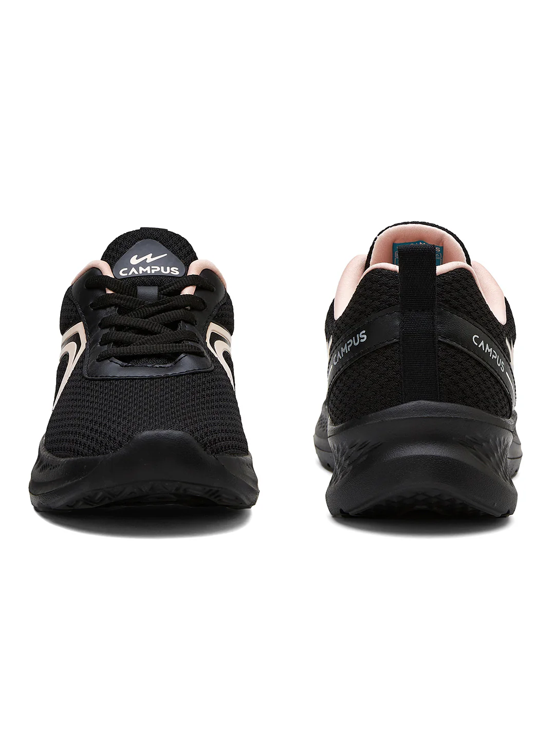 RAYE Black Women's Running Shoes - Image 3