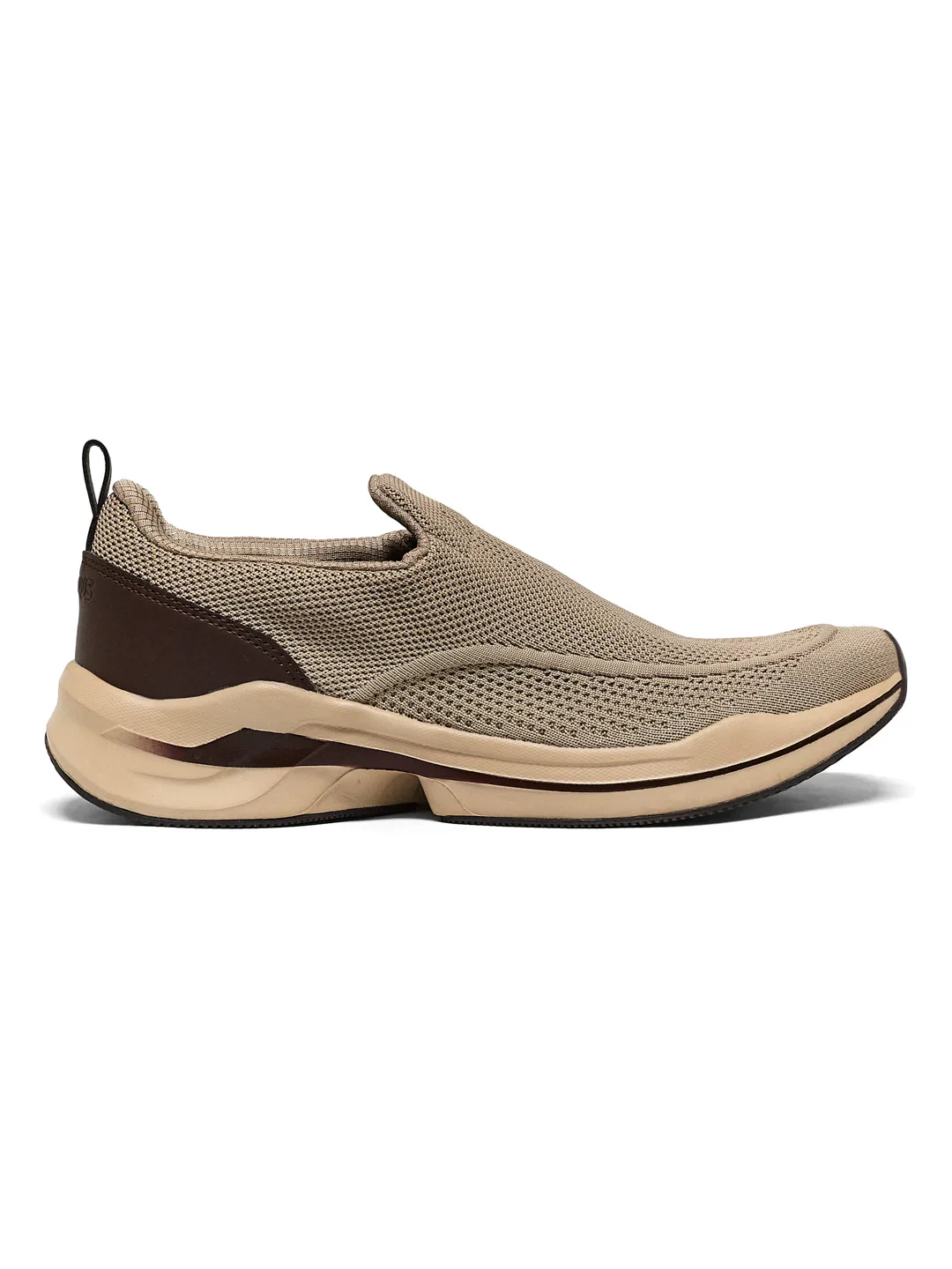 REASON Beige Men's Walking Shoes - Image 2