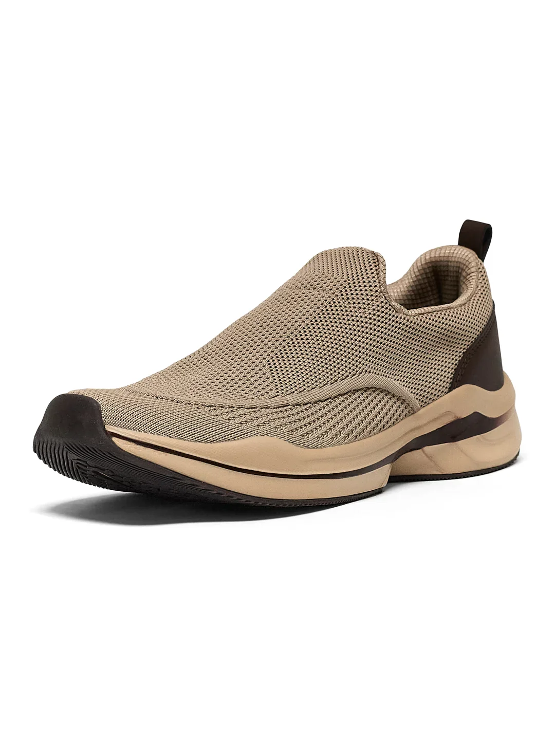 REASON Beige Men's Walking Shoes - Image 6