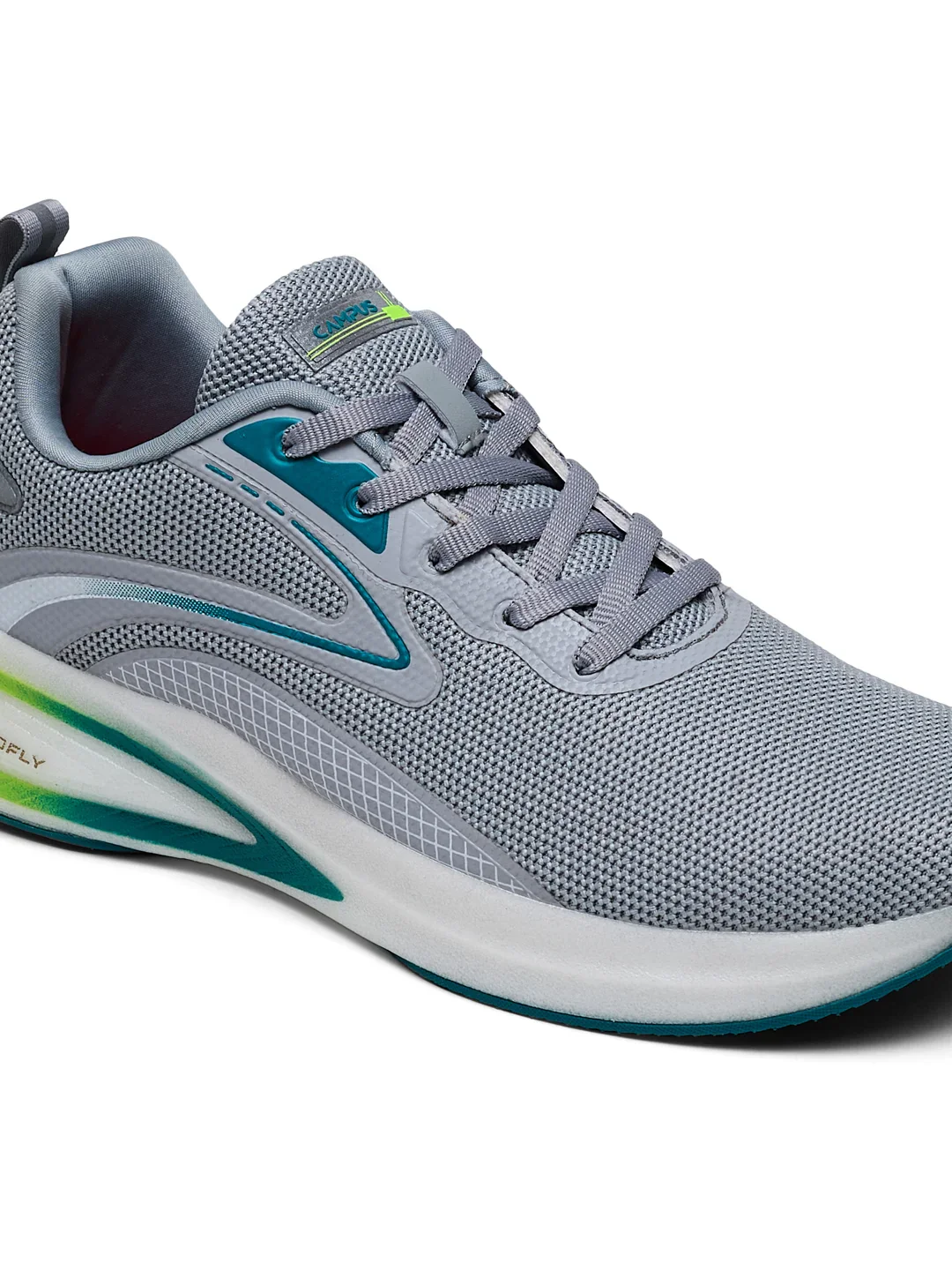 REBEL Grey Men's Running Shoes - Image 6