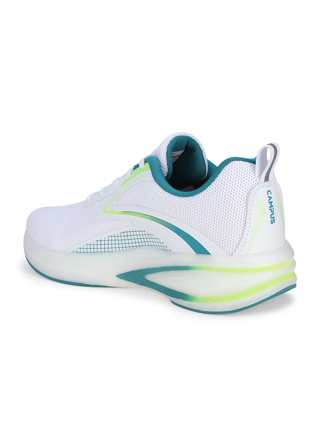 REBEL White Men's Sports Shoes - Image 3