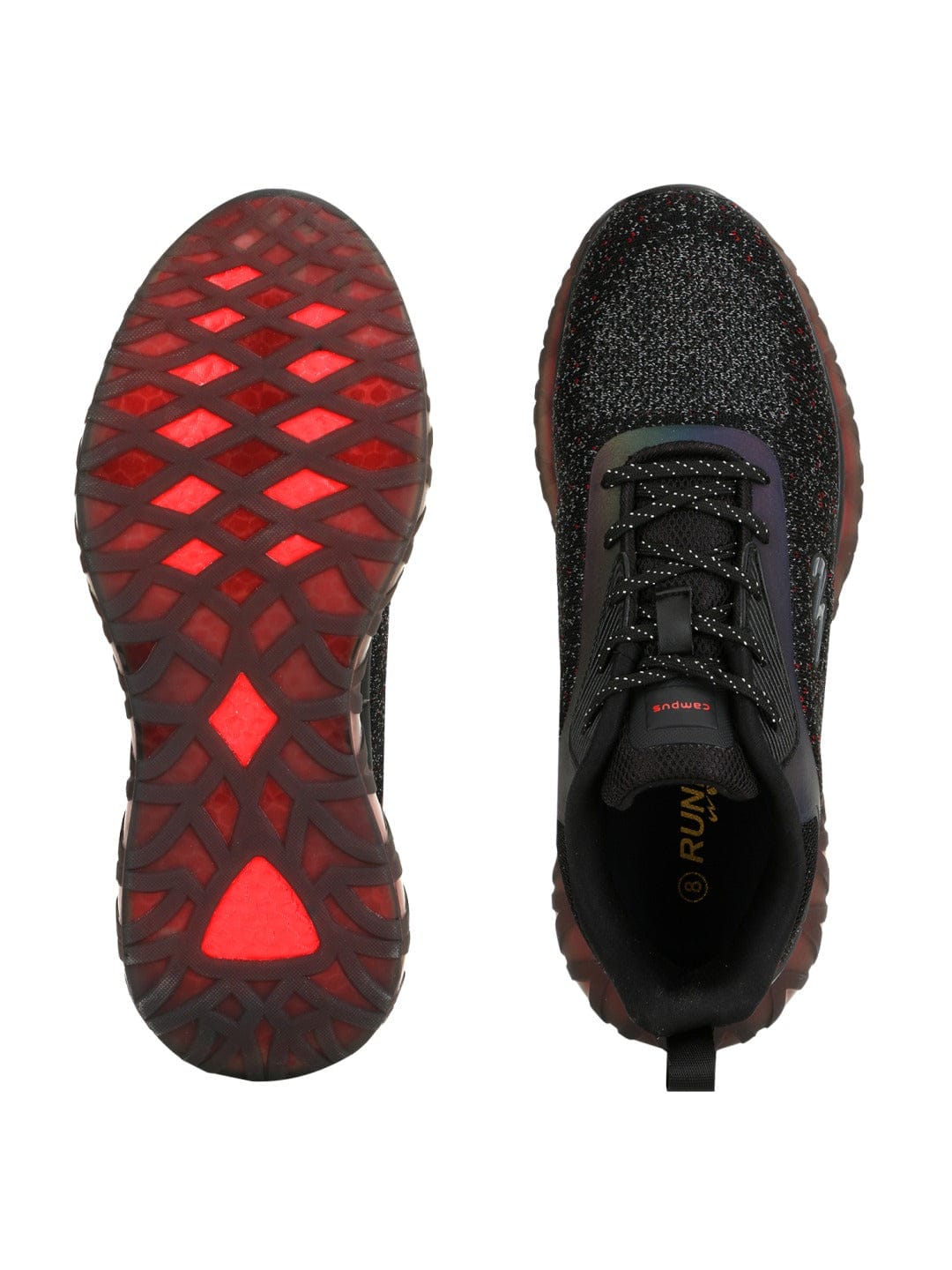 REE-FLECT N Black Men's Sneakers - Image 4