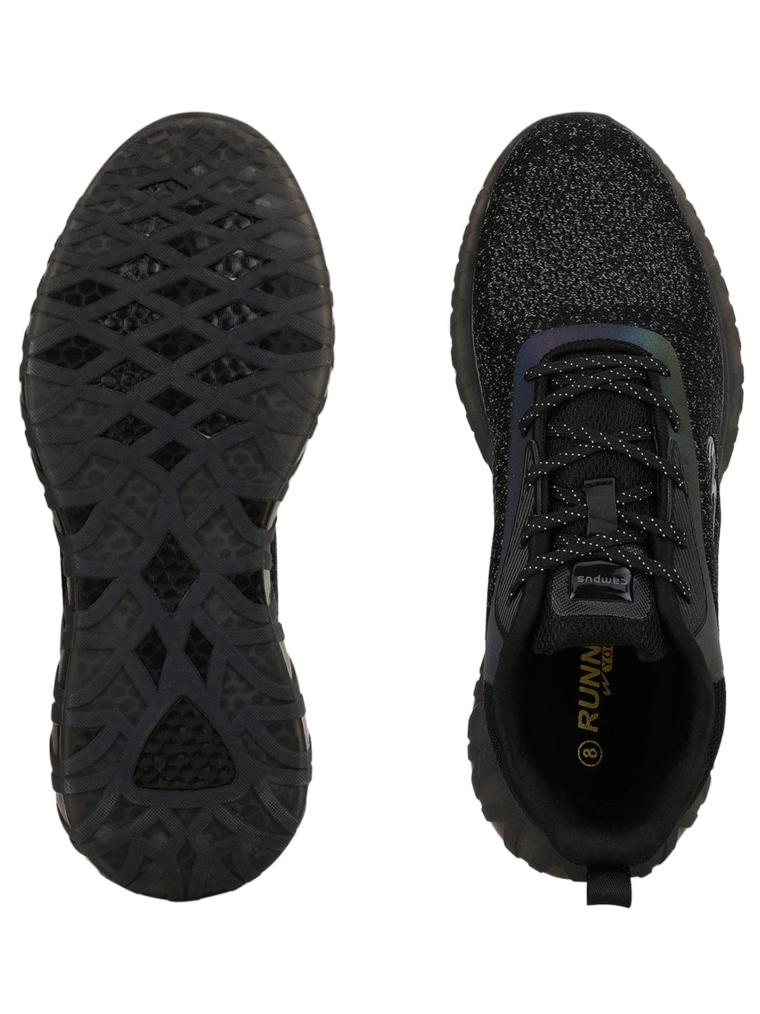 REE-FLECT N Black Men's Sneakers - Image 4