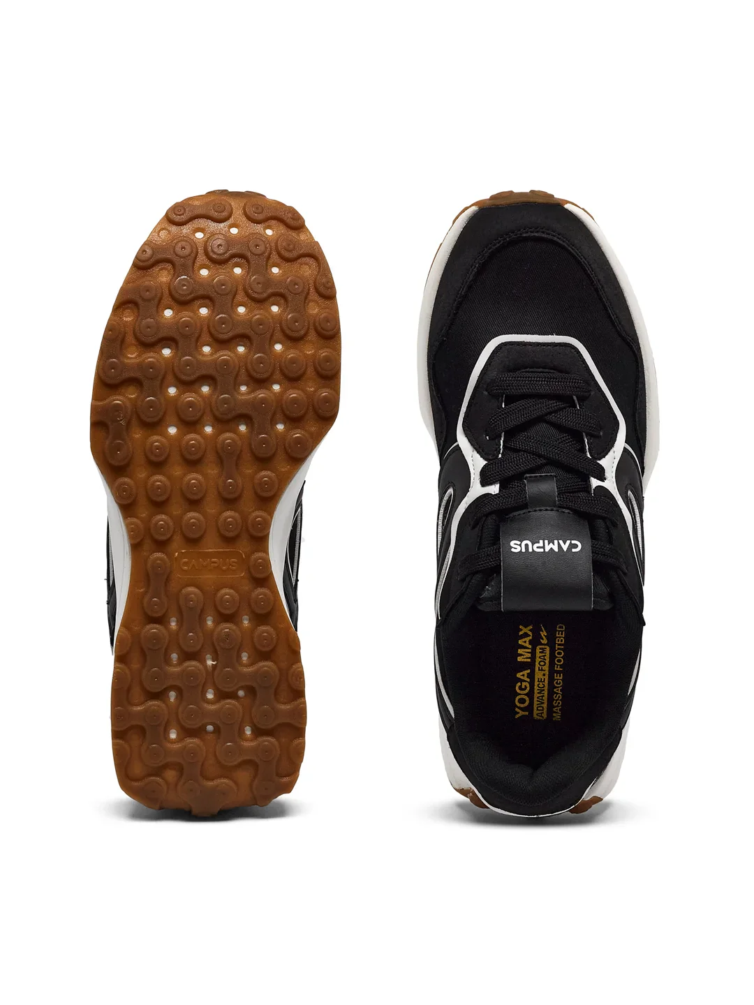 REEGO Black Men's Sneakers - Image 5