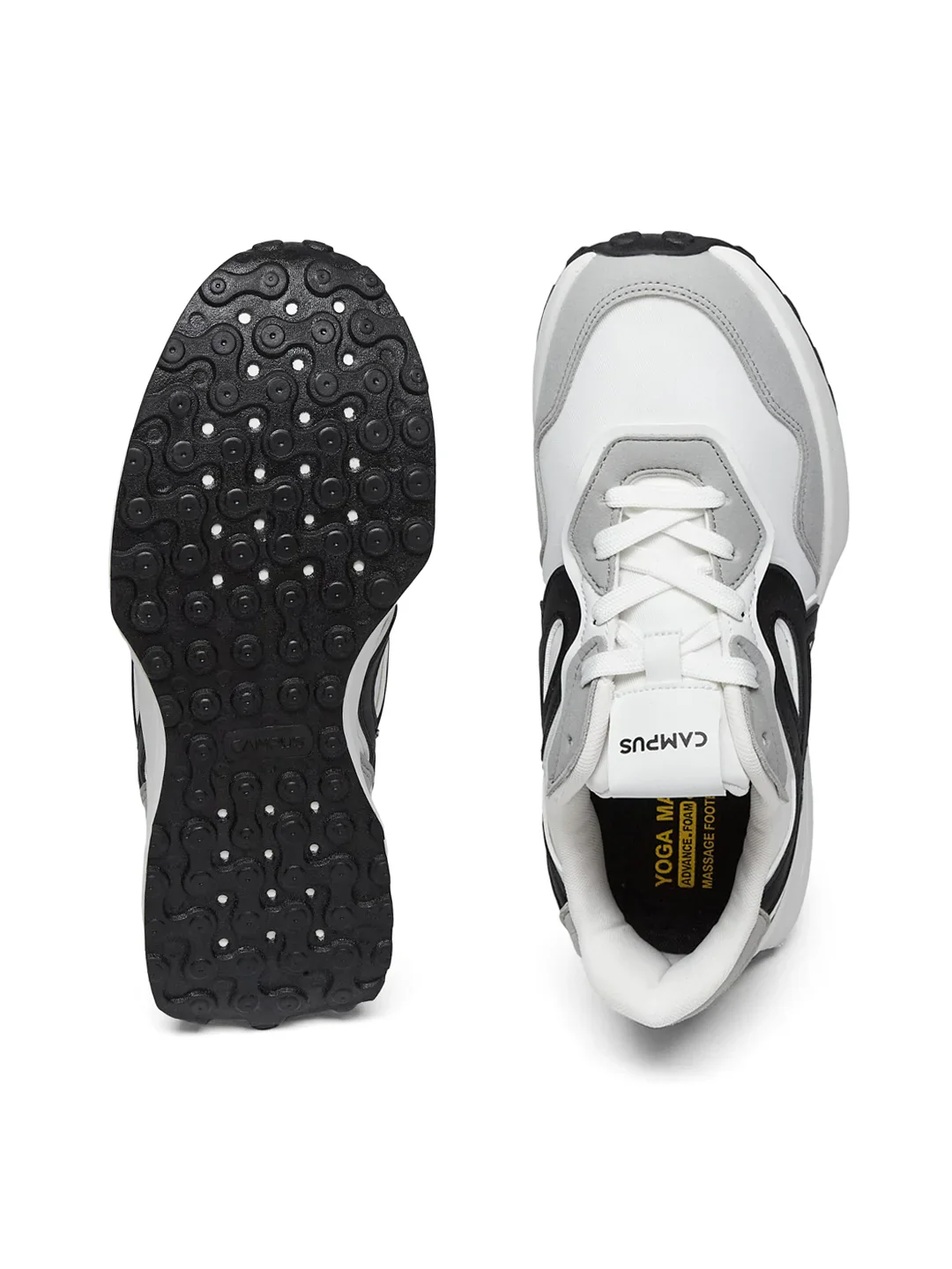 REEGO White Men's Sneakers - Image 5