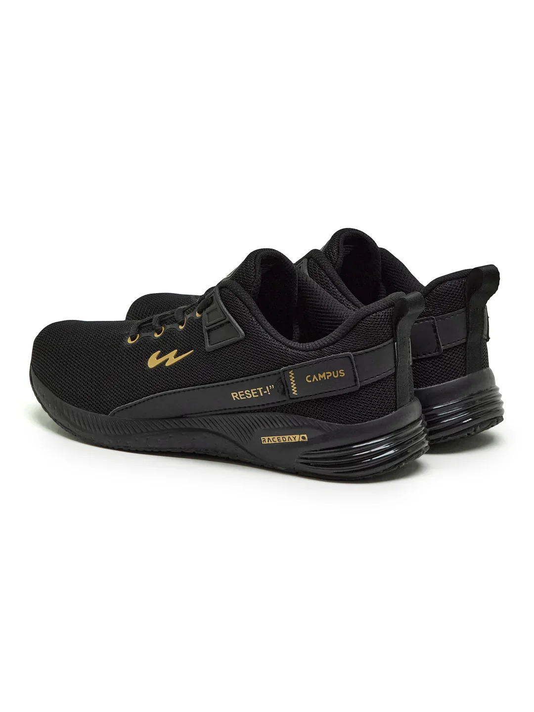 REFRESH PRO Black Men's Running Shoes - Image 5