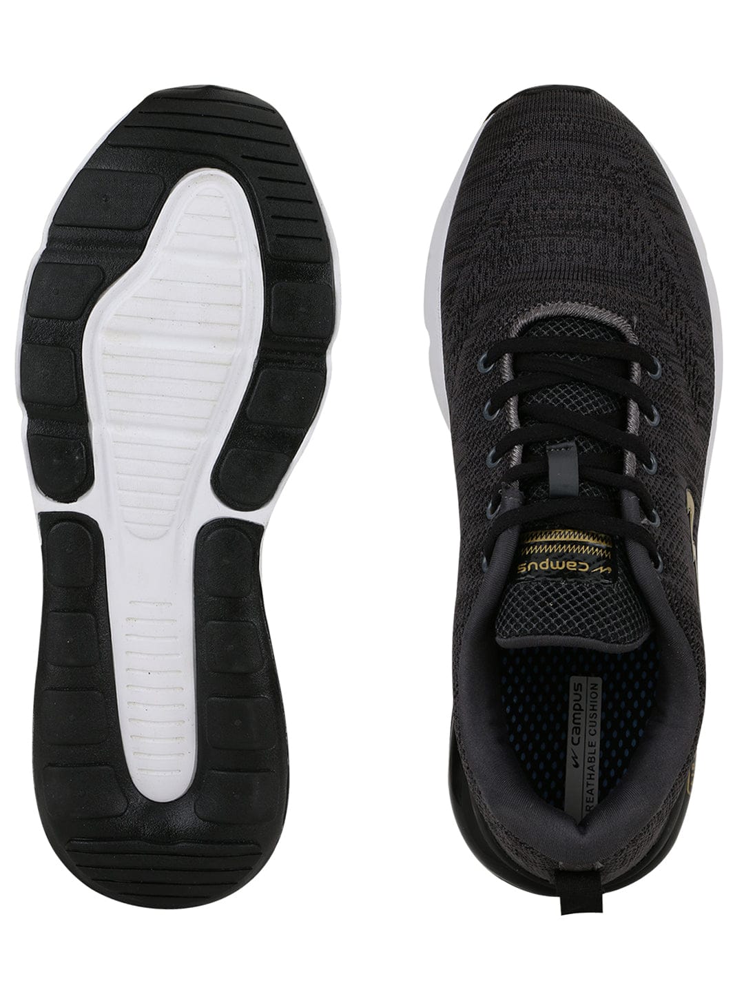 REMO Grey Men's Sports Shoes - Image 4