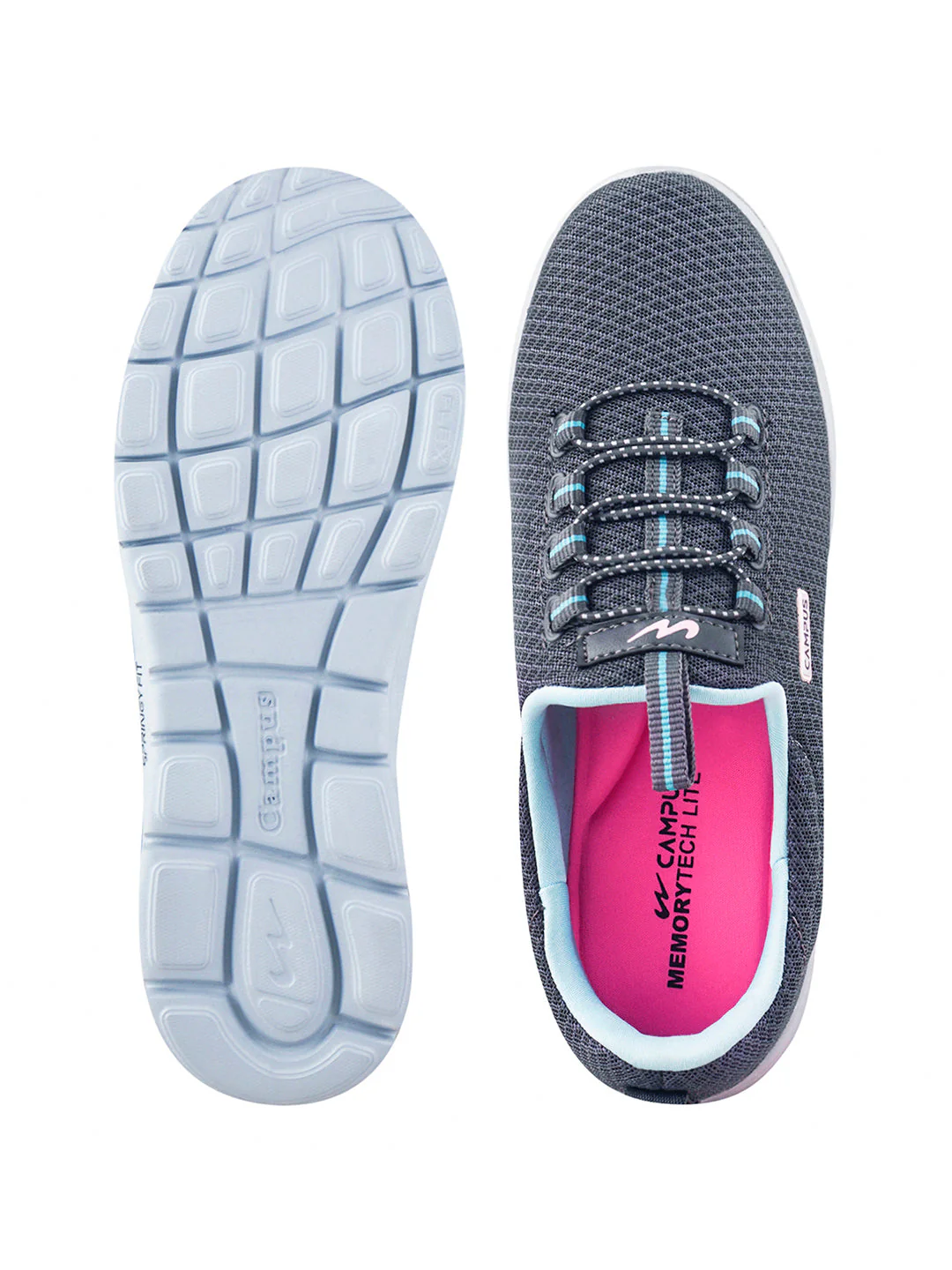 RITZEY Grey Women's Walking shoes - Image 4