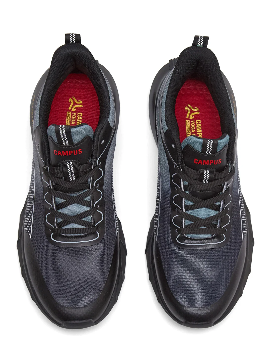 RIVE Black Men's Running Shoes - Image 6