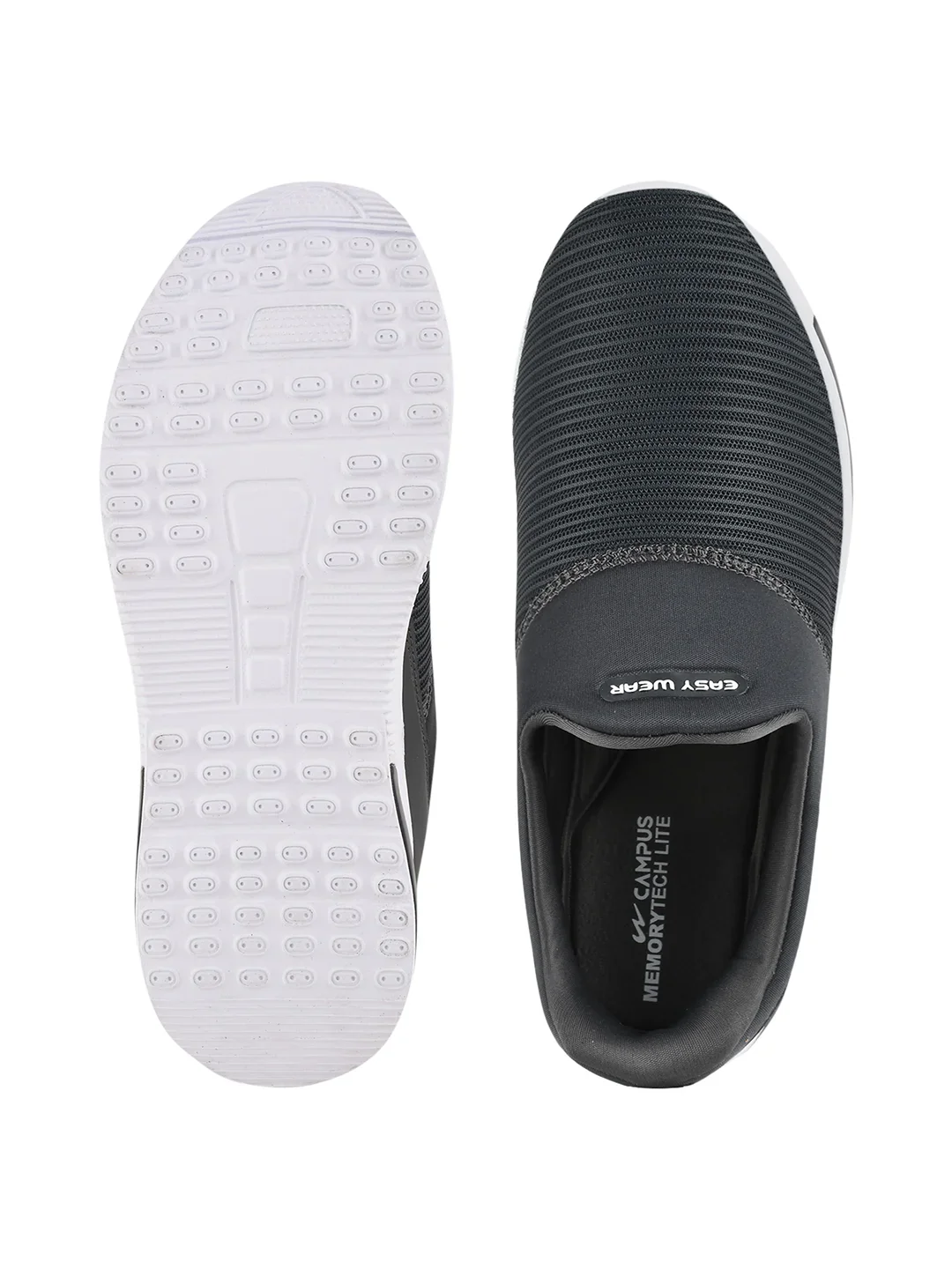 ROCKEE PRO Grey Men's Walking Shoes - Image 3