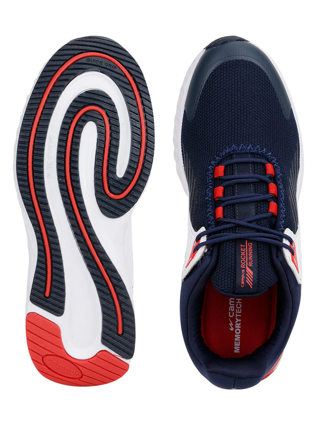 ROCKET PRO Blue Men's Sports Shoes - Image 4
