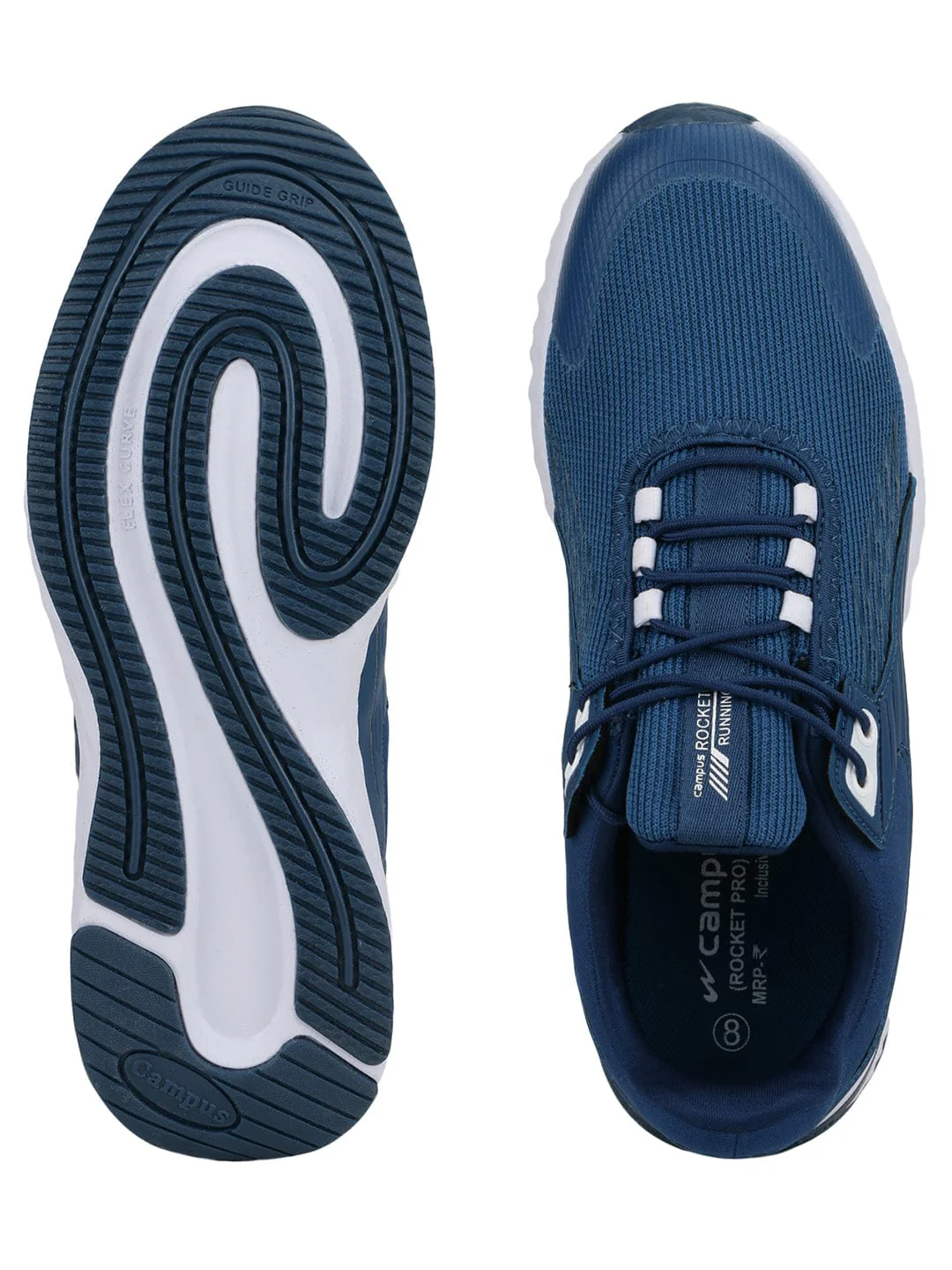 ROCKET PRO Blue Men's Sports Shoes - Image 4