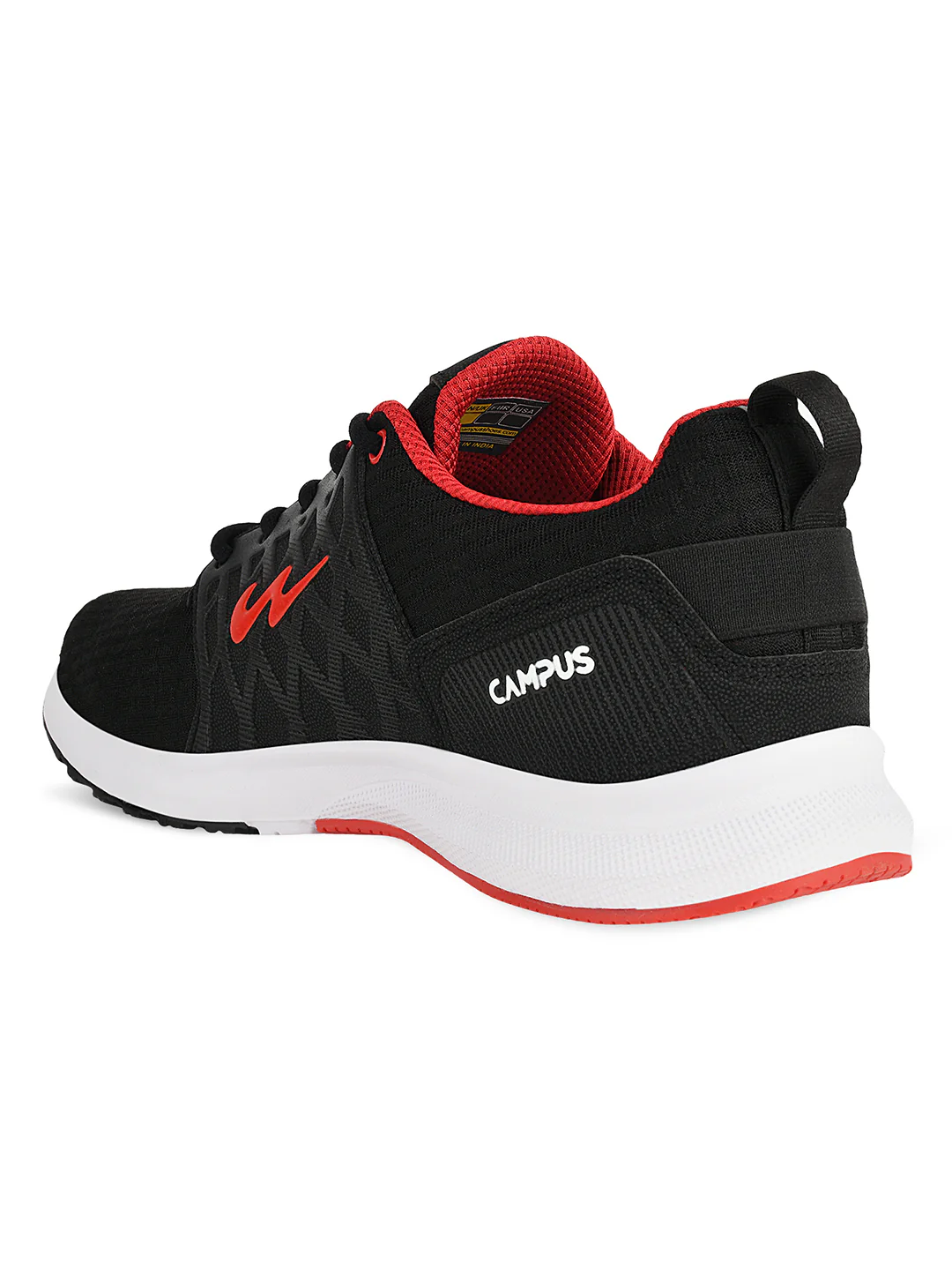 RODEO Pro Black Men's Running Shoes - Image 4