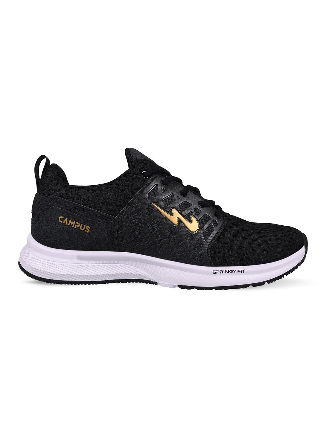 RODEO PRO Black Men's Running Shoes