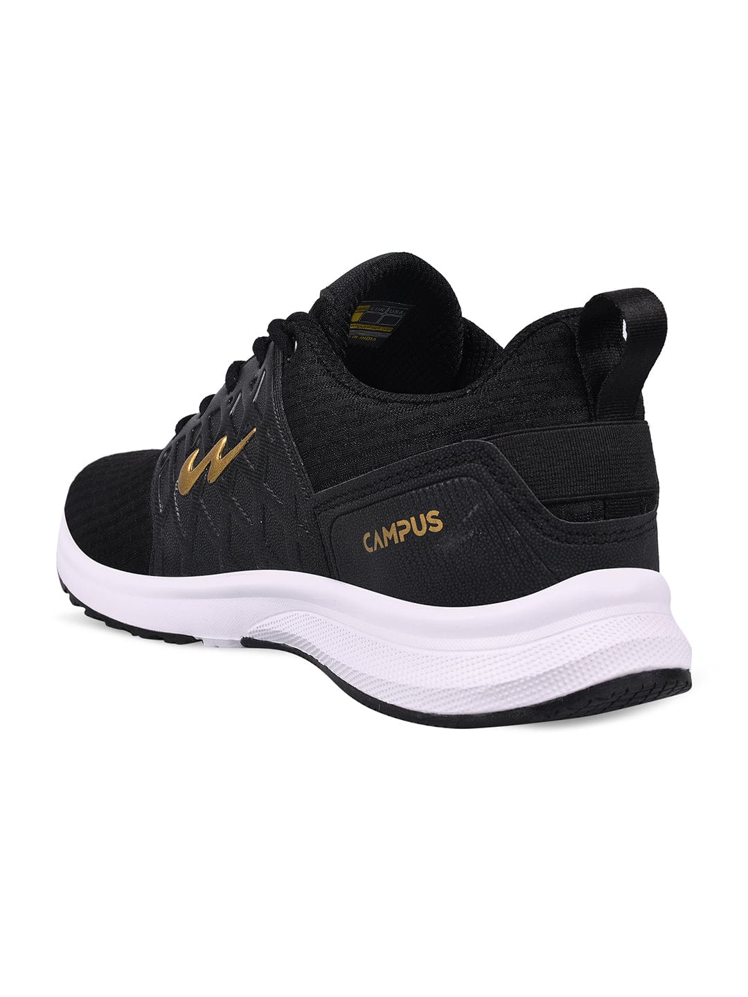 RODEO PRO Black Men's Running Shoes - Image 3