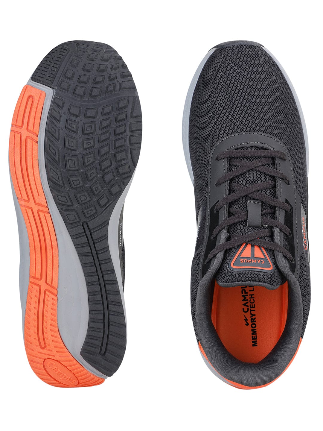 ROLLZ Grey Men's Running Shoes - Image 4