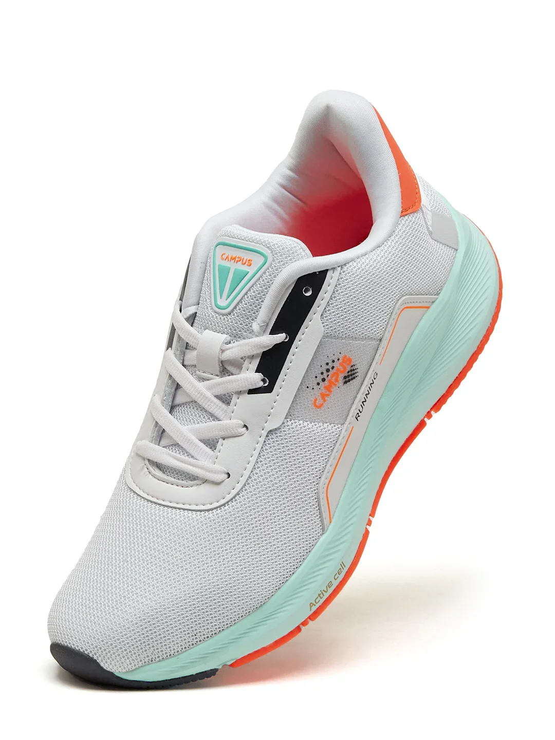 ROLLZ White Men's Running Shoes - Image 3