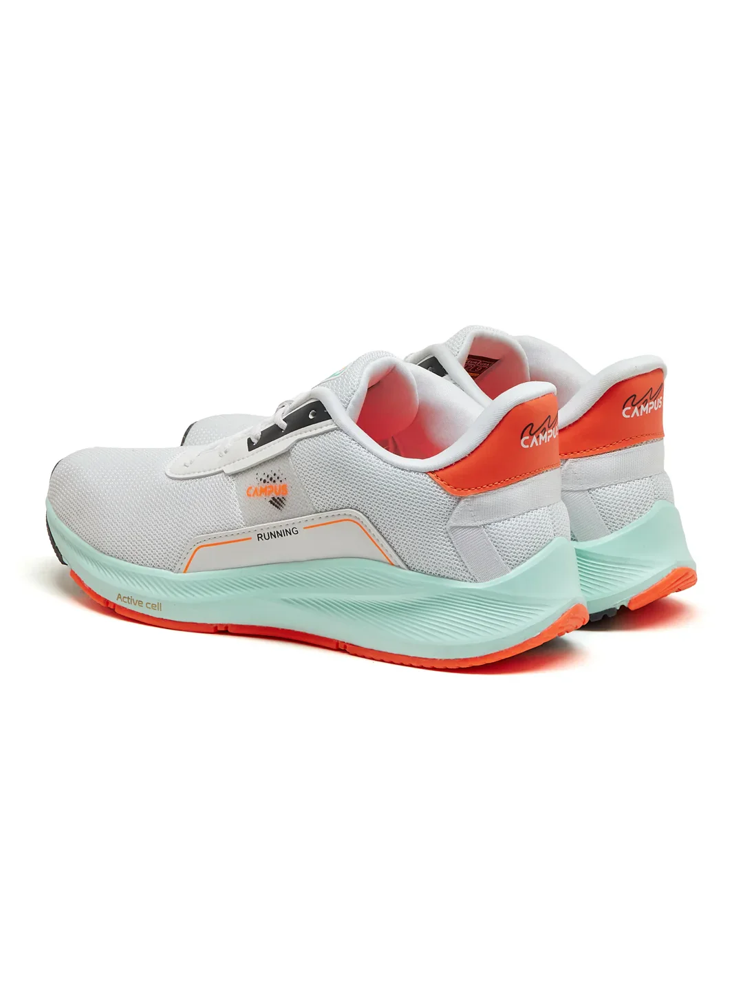 ROLLZ White Men's Running Shoes - Image 4