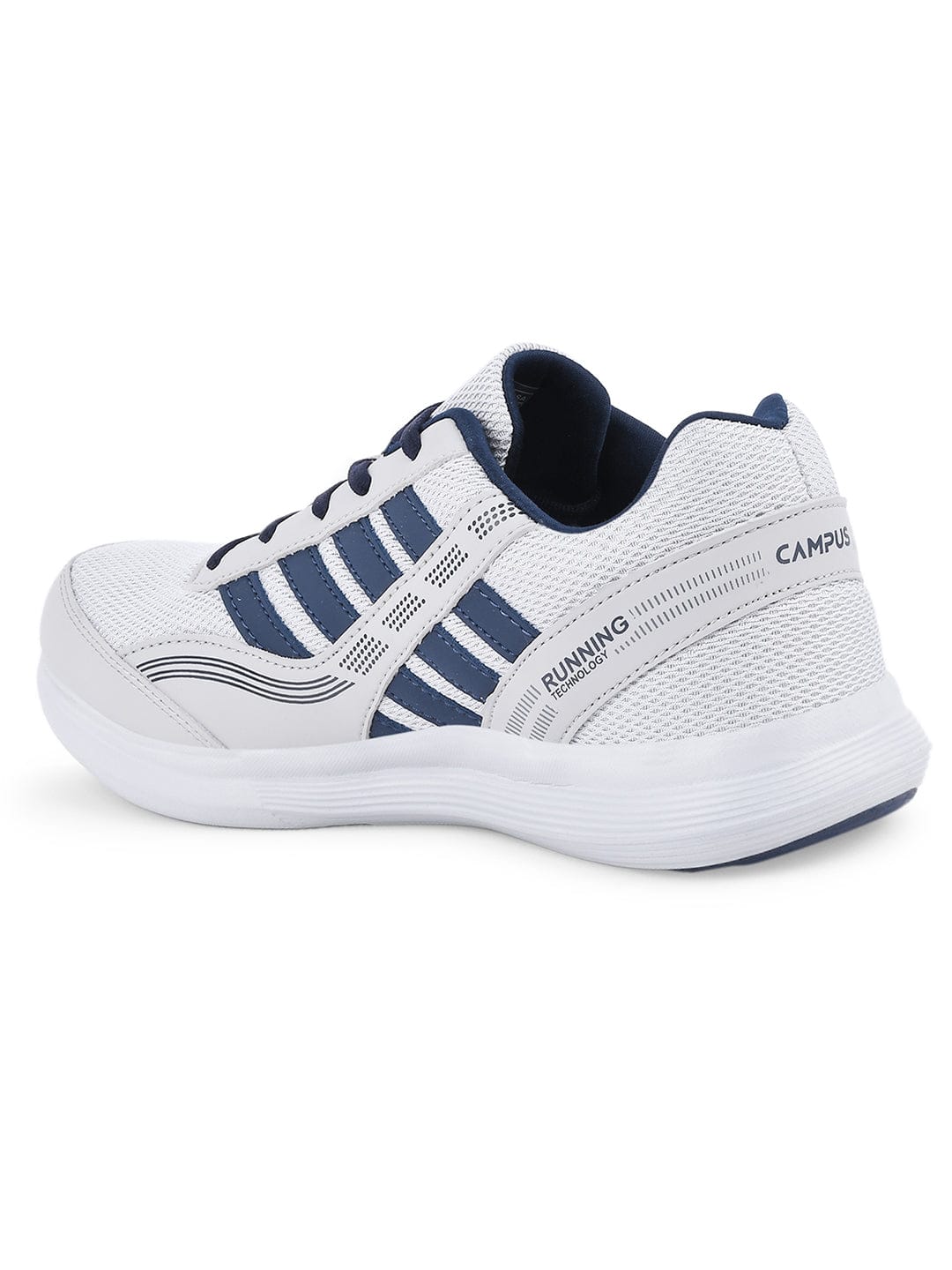 ROUTINE Grey Men's Running Shoes - Image 3