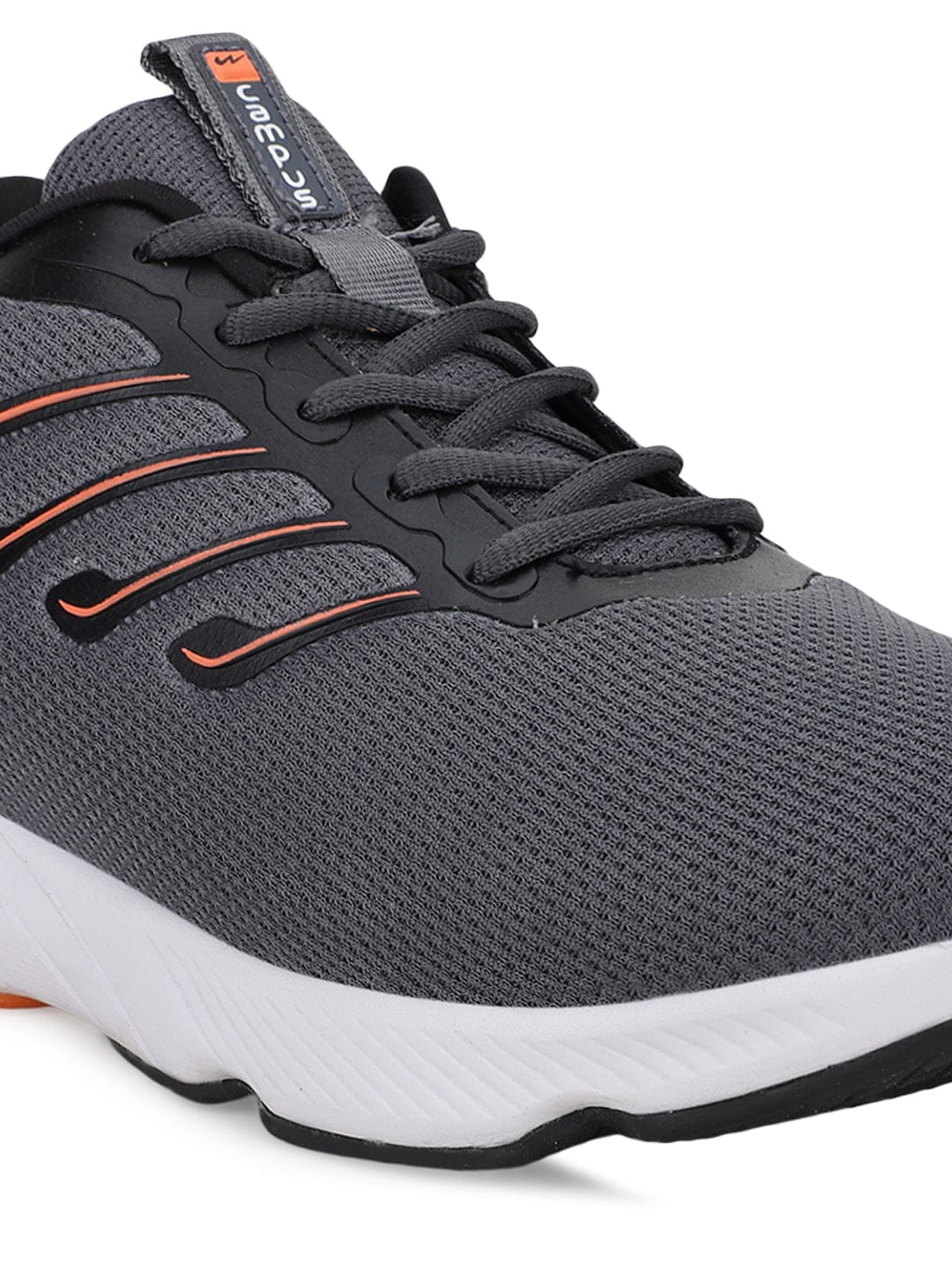 RUMBLE Grey Men's Running Shoes - Image 5