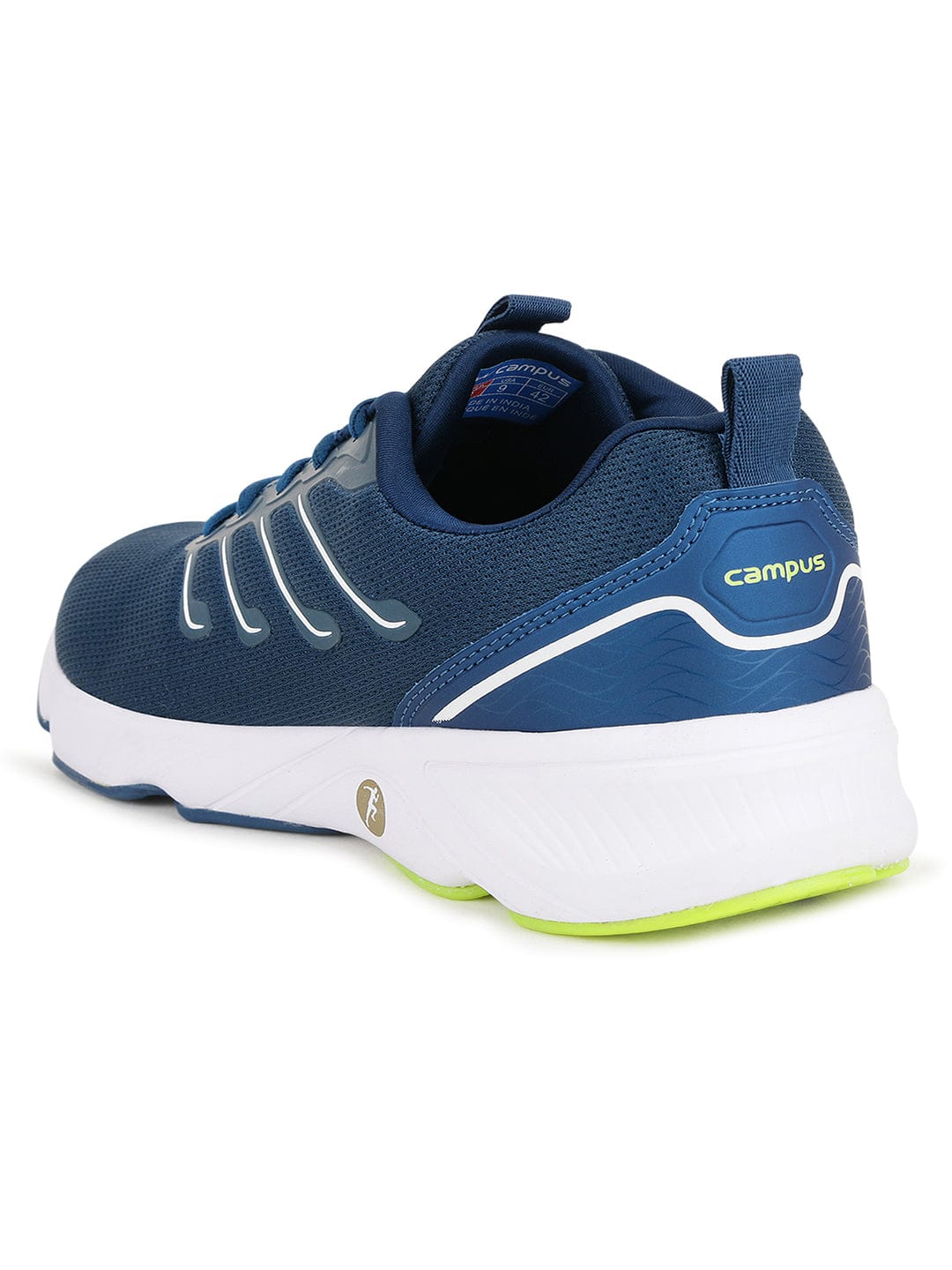 RUMBLE Blue Men's Running Shoes - Image 3