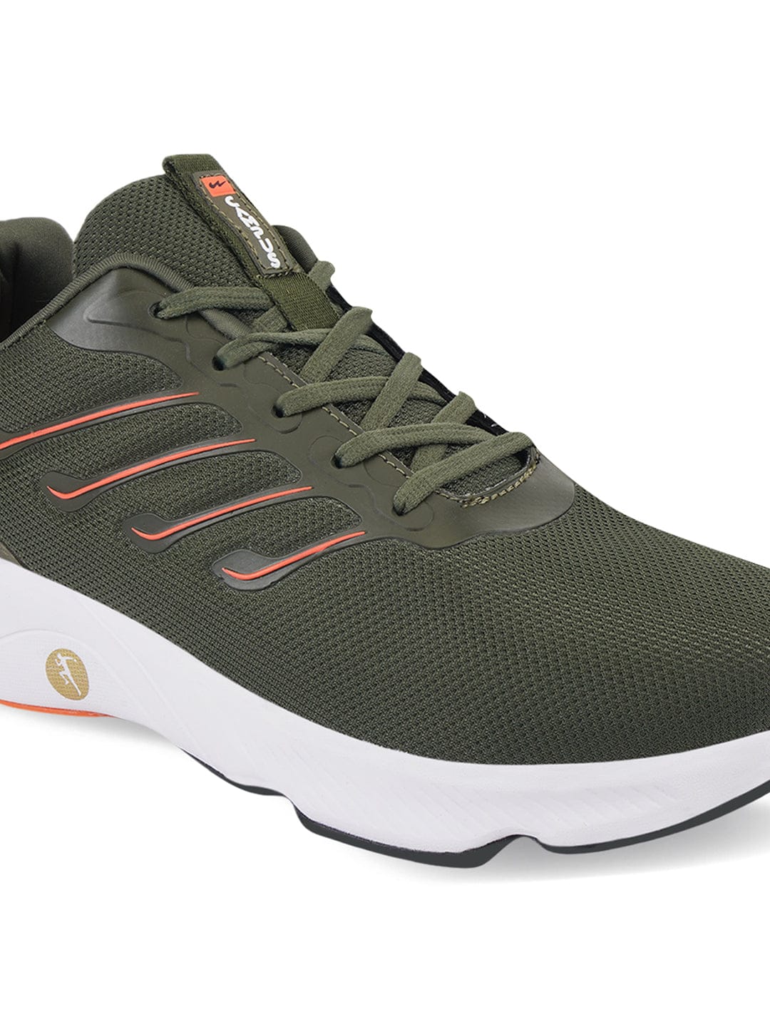 RUMBLE Green Men's Running Shoes - Image 5