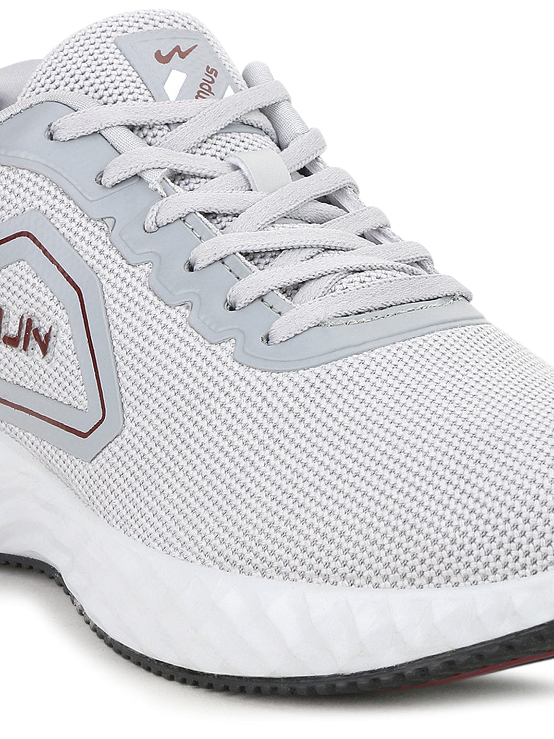 RUN Grey Men's Running Shoes - Image 5