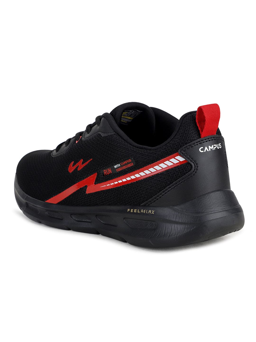 RUNNER Black Men's Running Shoes - Image 3
