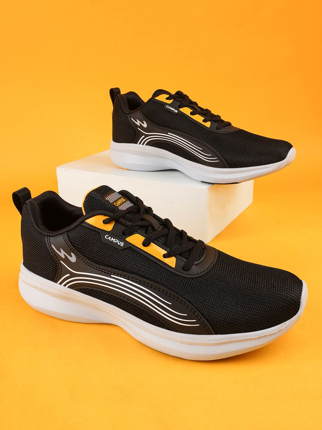 RUSH Black Men's Running Shoes - Image 5