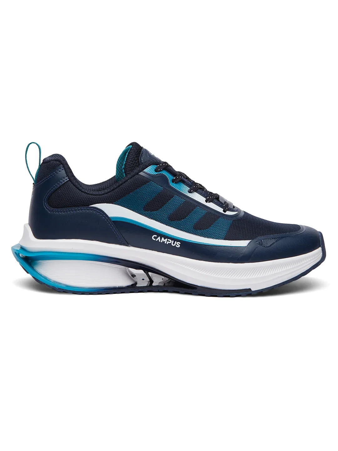 RUSTIK Navy Men's Running Shoes - Image 2