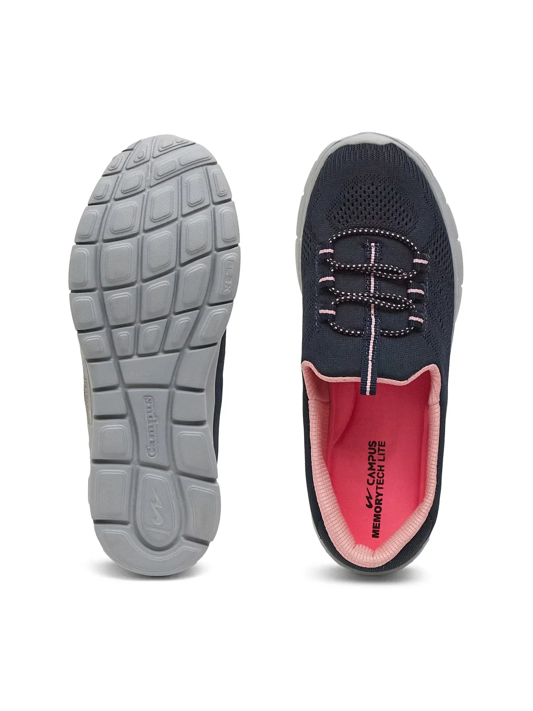 SAFFRON Navy Women's Walking Shoes - Image 5